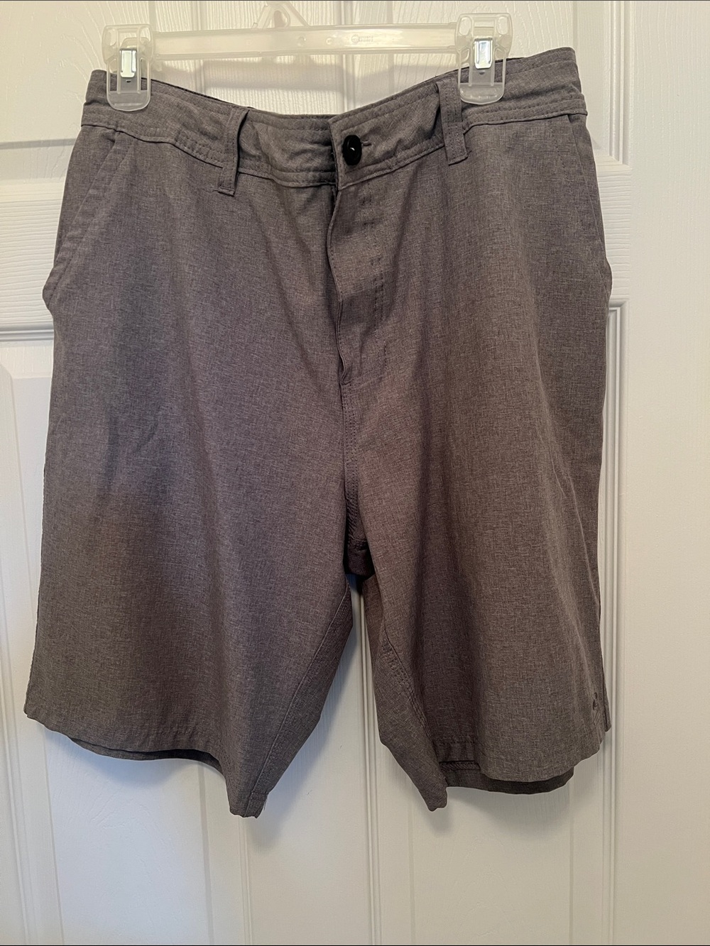 O'Neill Men's Gray Flat Front Shorts